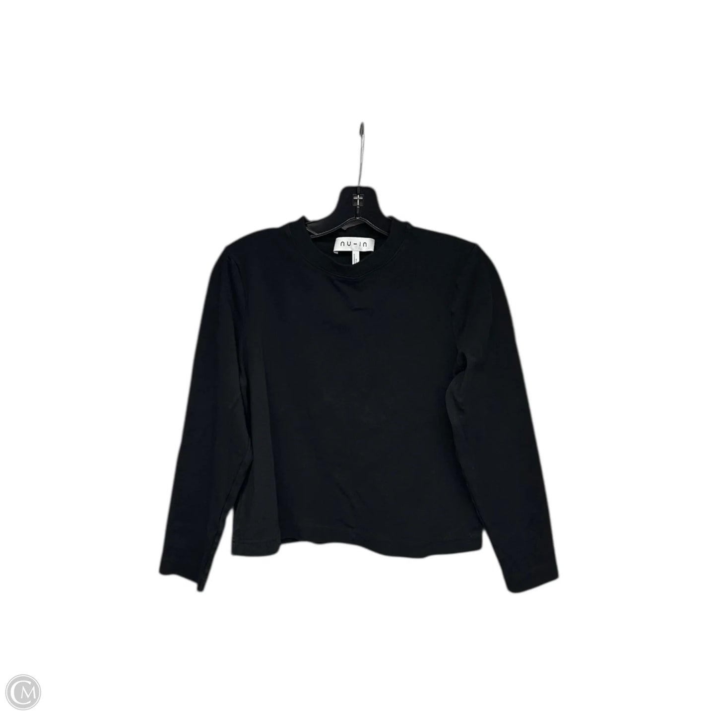 Top Long Sleeve Basic By Clothes Mentor In Black, Size: M