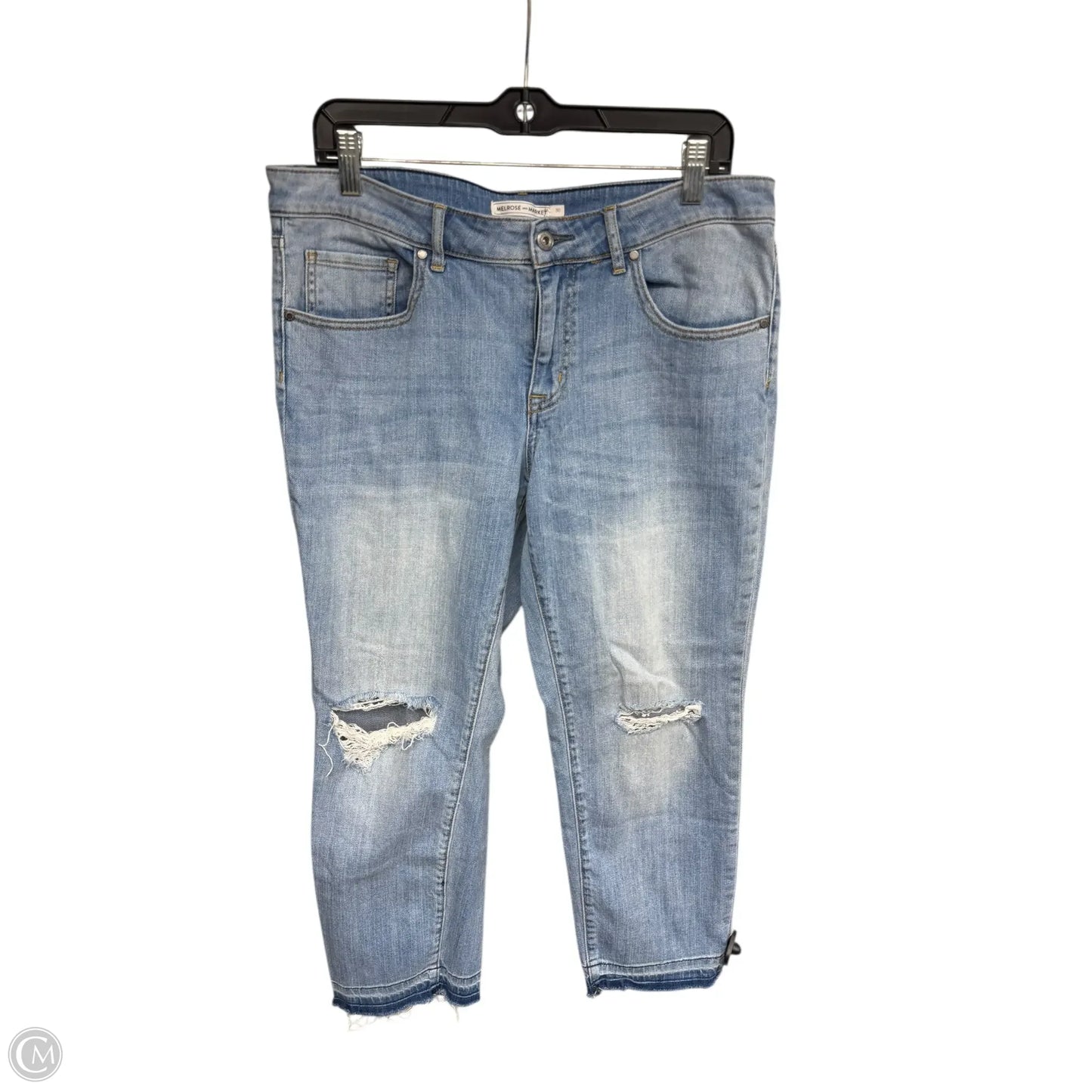 Jeans Boyfriend By Melrose And Market In Blue Denim, Size: 10