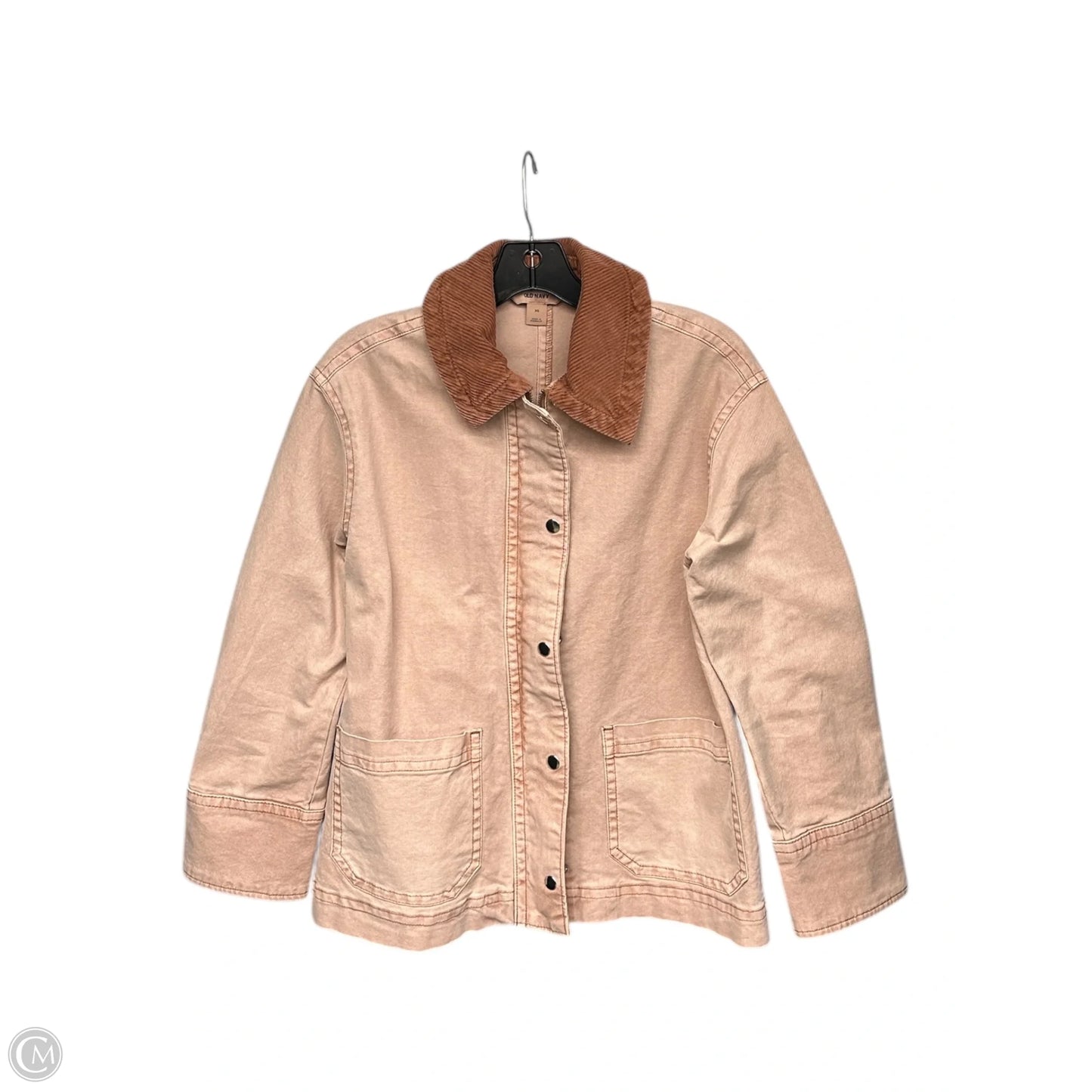 Jacket Denim By Old Navy In Orange, Size: Xs