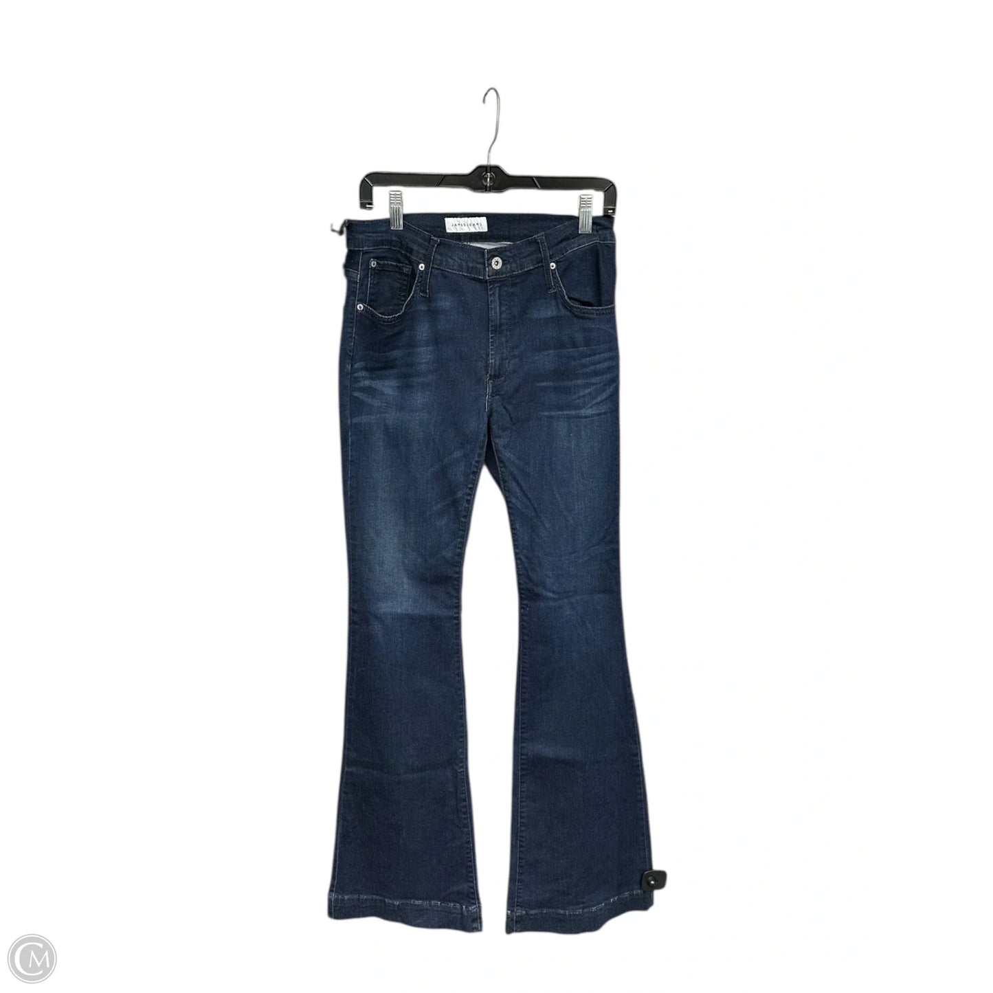 Jeans Flared By James Jeans In Blue Denim, Size: 14