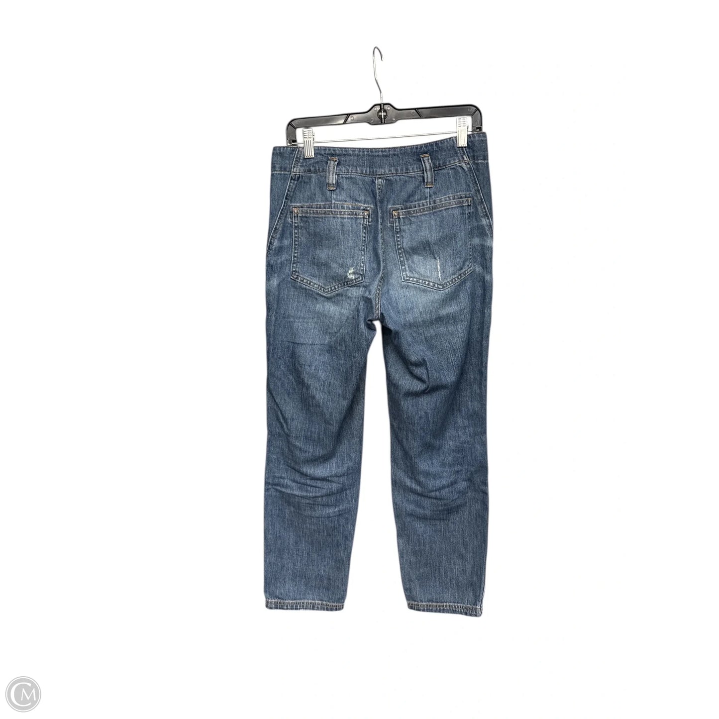 Jeans Straight By Pilcro In Blue Denim, Size: 4