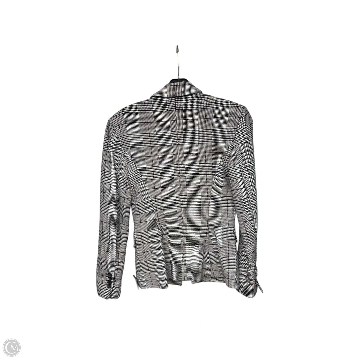Blazer By Express In Black & White, Size: 0
