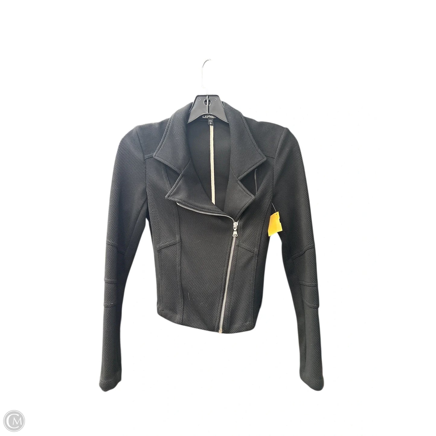 Jacket Other By Express In Black, Size: Xs