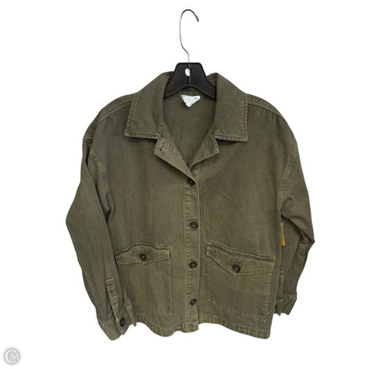 Jacket Denim By Melrose And Market In Green, Size: M