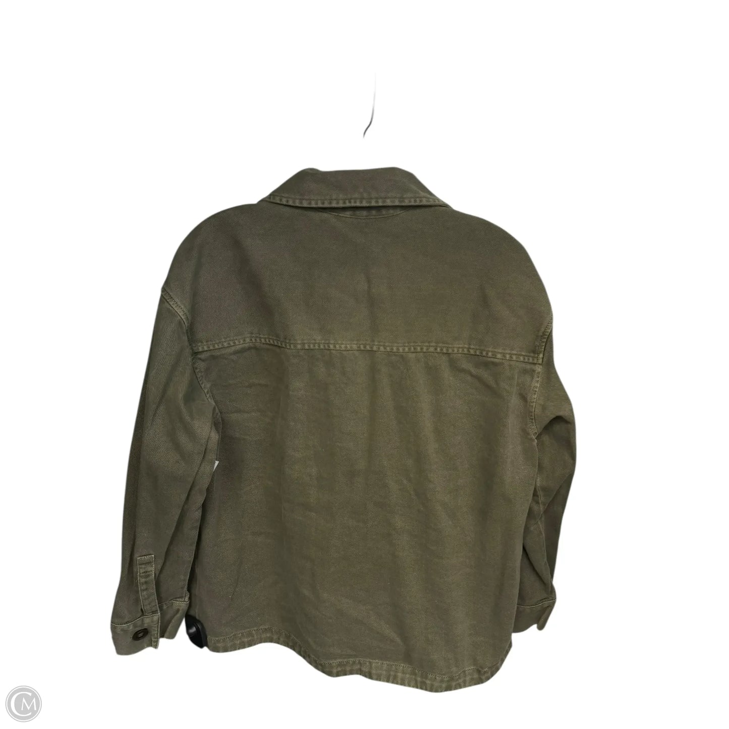 Jacket Denim By Melrose And Market In Green, Size: M