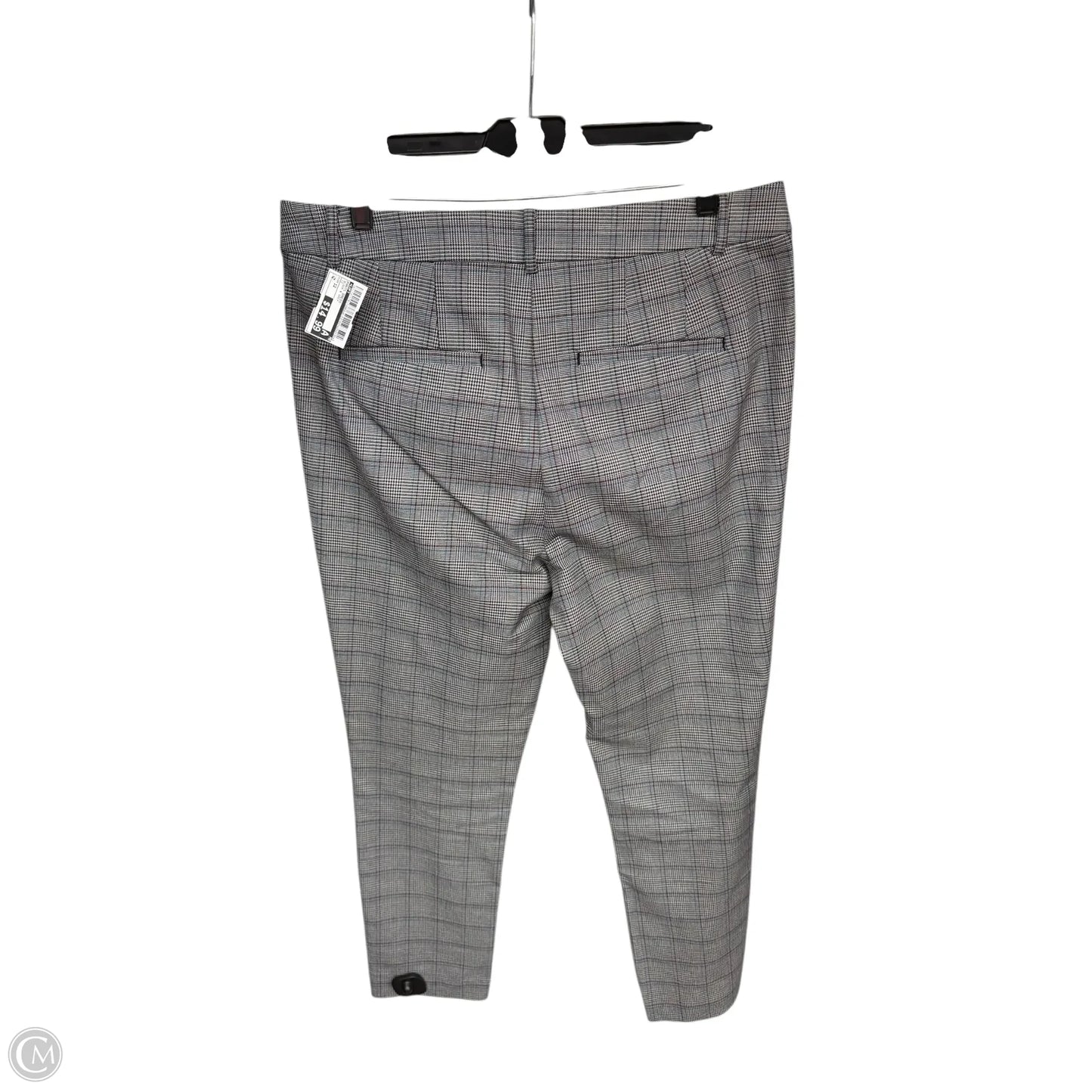 Pants Dress By Loft In Black & Grey, Size: 12