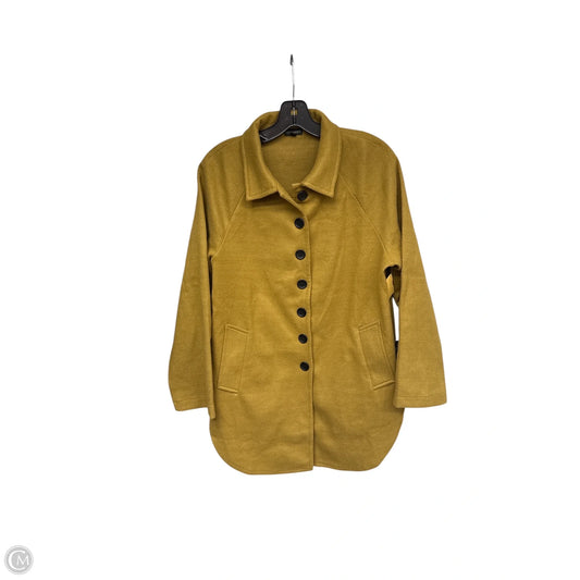 Jacket Shirt By Coco And Carmen In Brown, Size: S