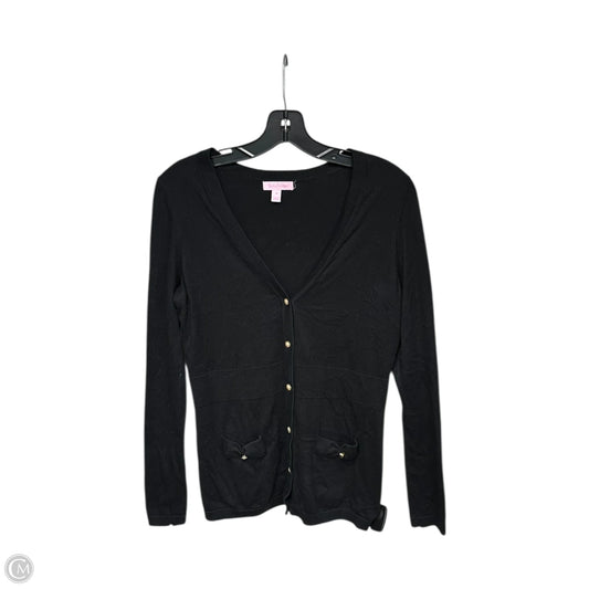 Cardigan Designer By Lilly Pulitzer In Black, Size: M