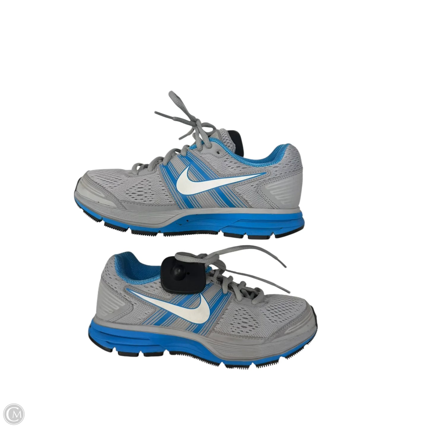 Shoes Athletic By Nike Apparel In Blue & Grey, Size: 6