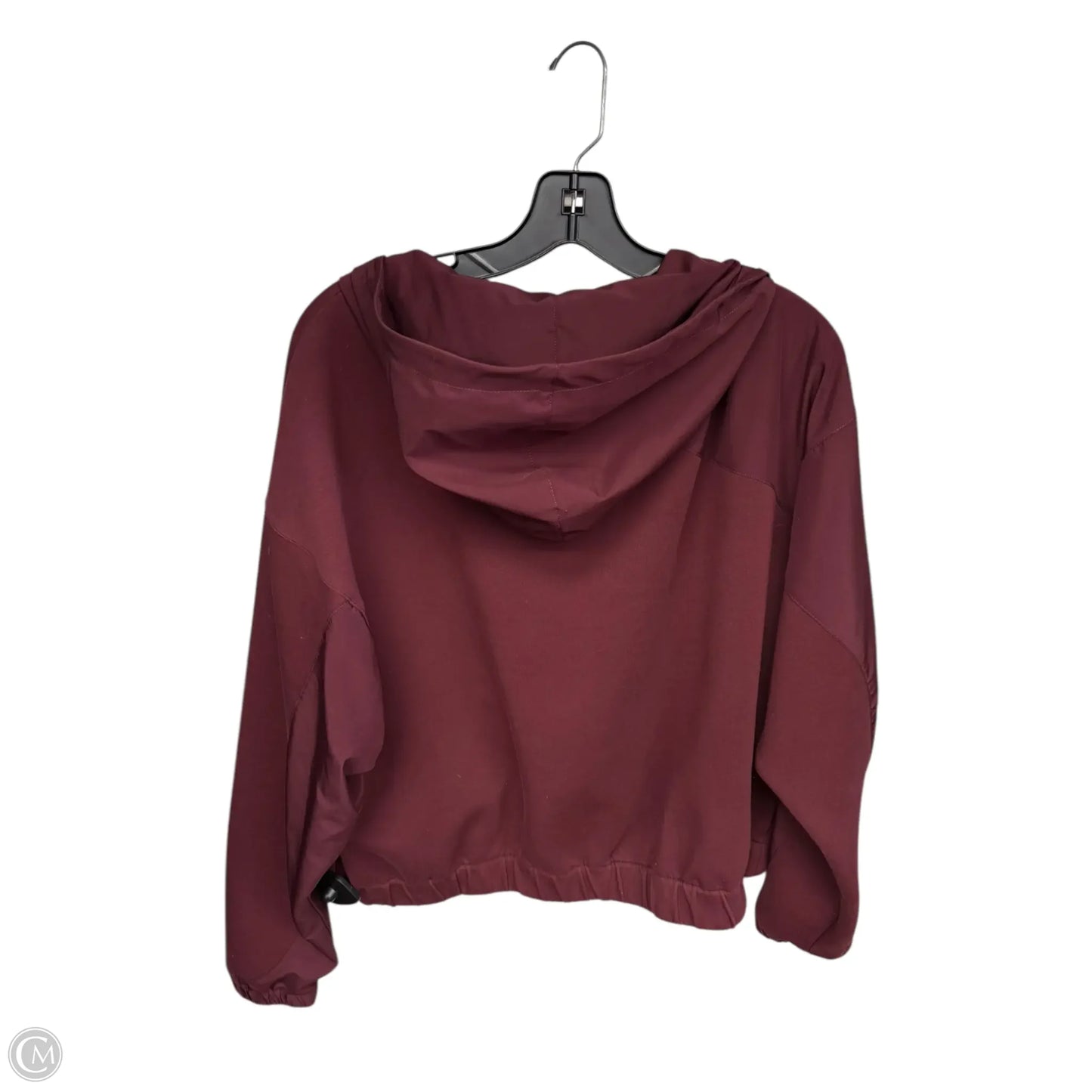 Athletic Jacket By Puma In Maroon, Size: Xl