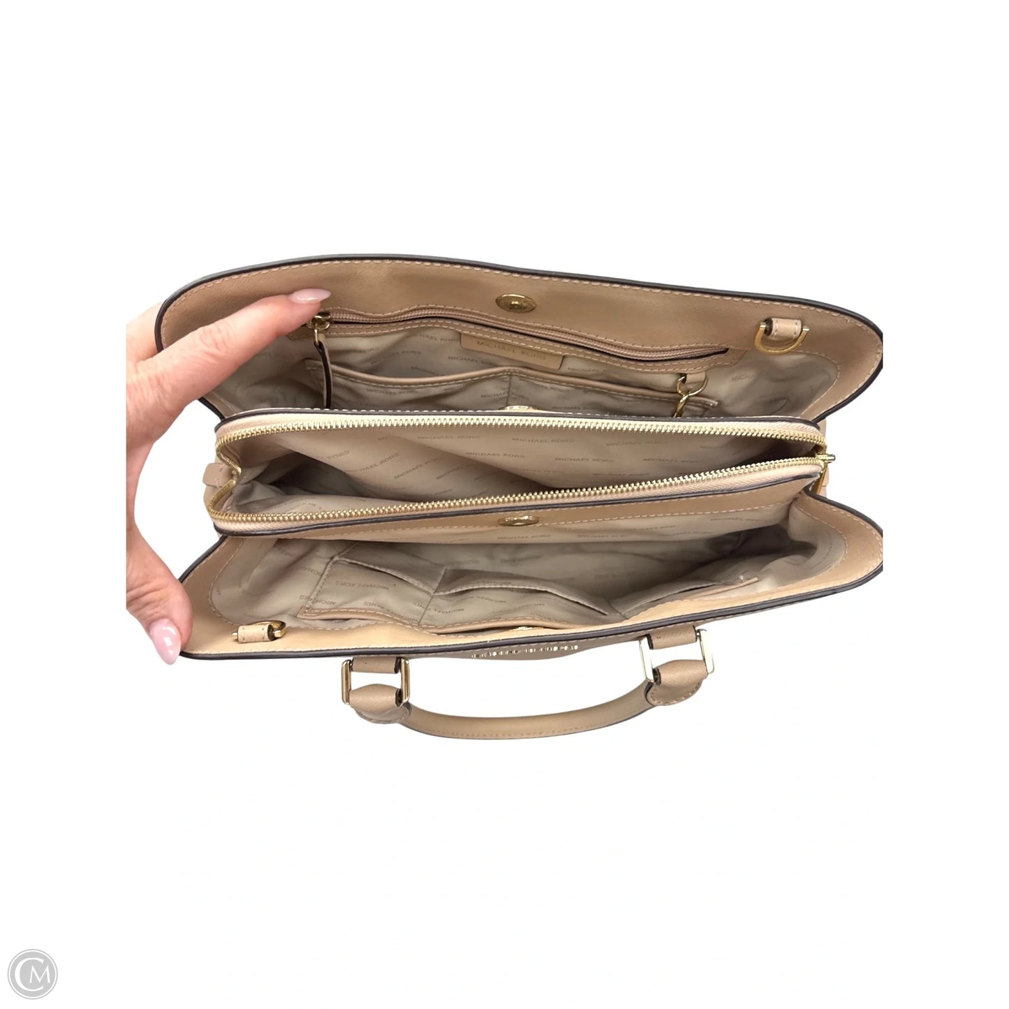 Handbag Designer By Michael Kors, Size: Medium