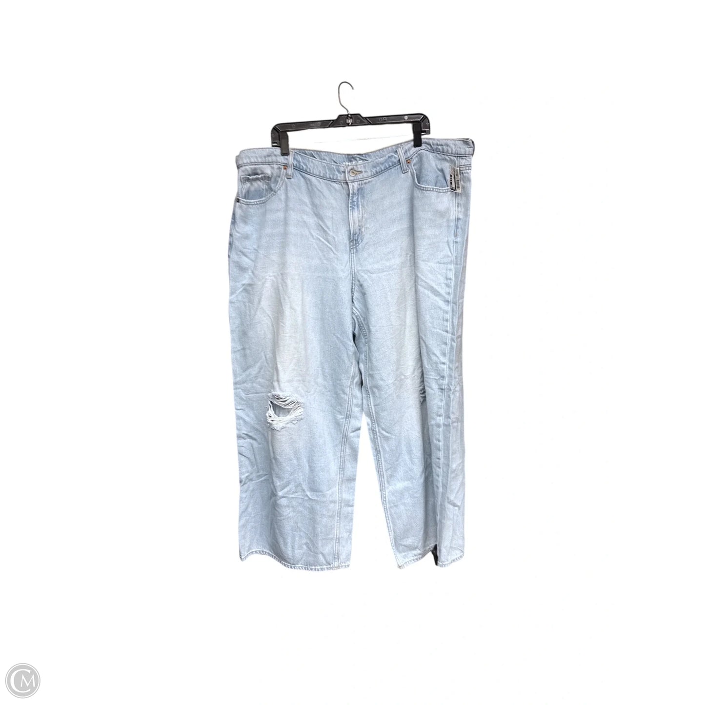 Jeans Wide Leg By Old Navy In Blue Denim, Size: 20