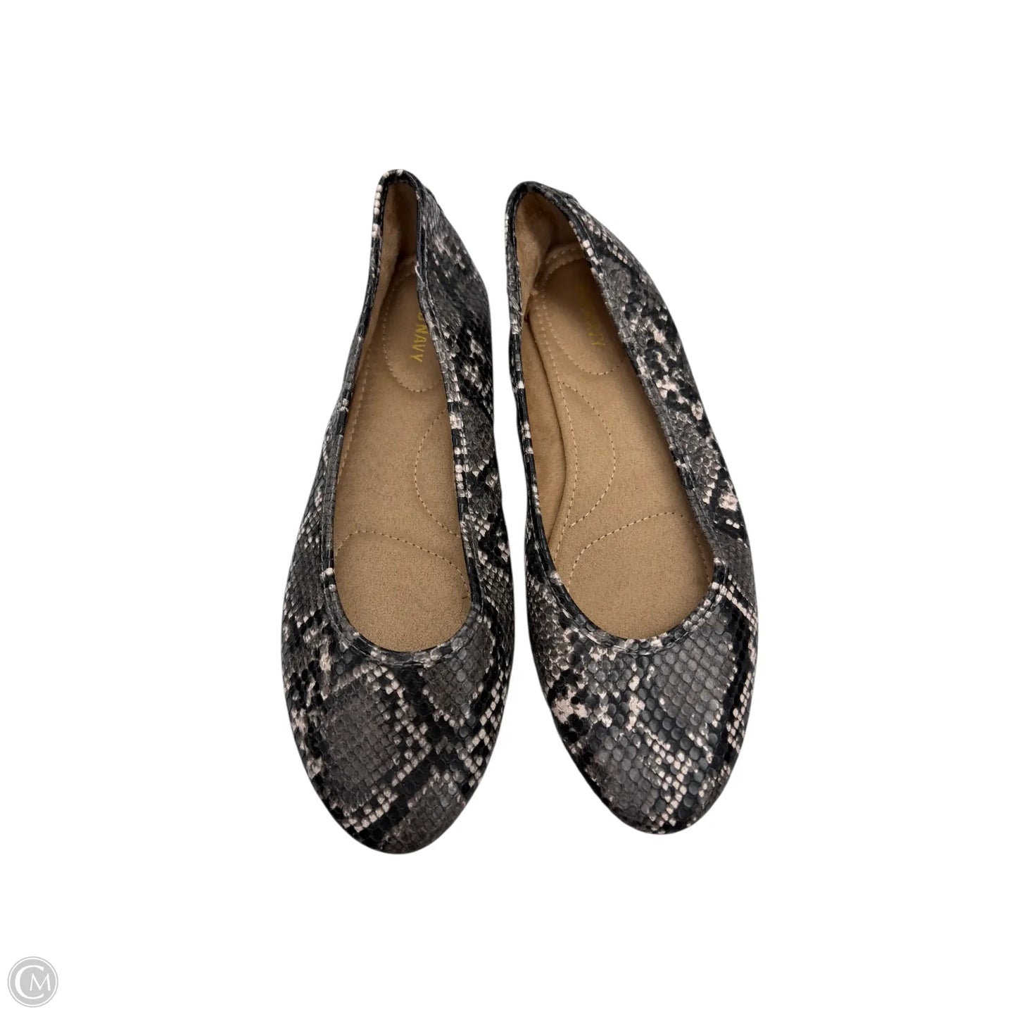 Shoes Flats By Old Navy In Snakeskin Print, Size: 9