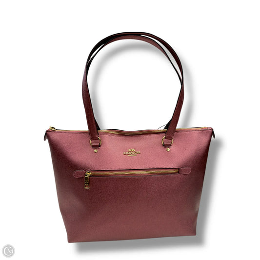 Handbag Designer By Coach, Size: Medium