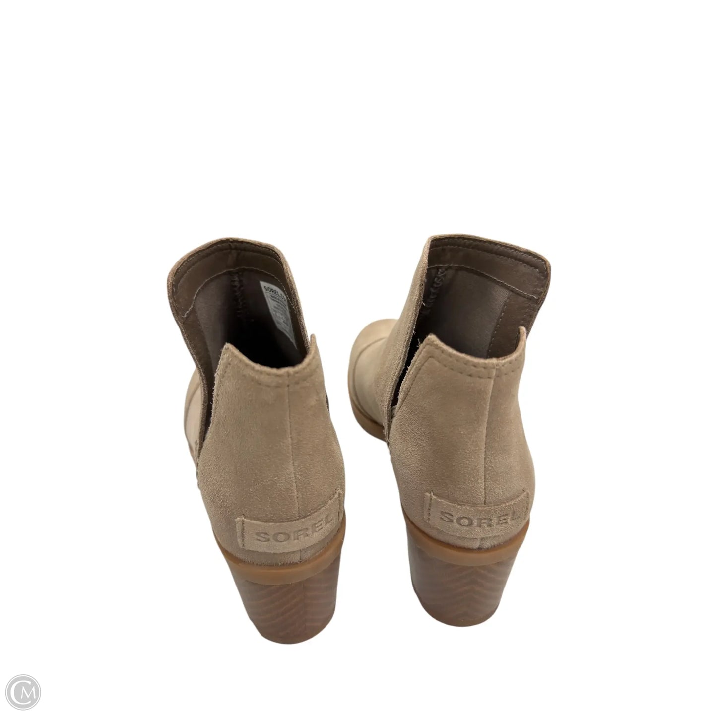 Shoes Heels Block By Sorel In Taupe, Size: 6