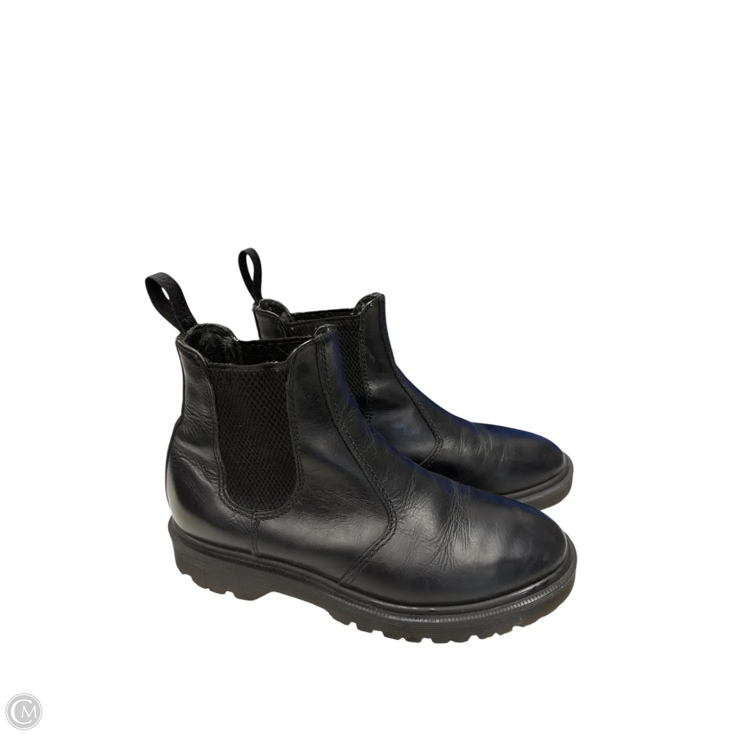 Boots Ankle Flats By Dr Martens In Black, Size: 6