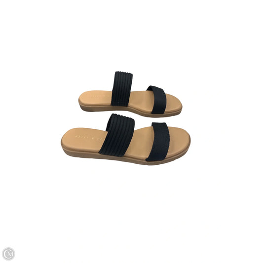 Sandals Flats By Kelly And Katie In Black, Size: 8