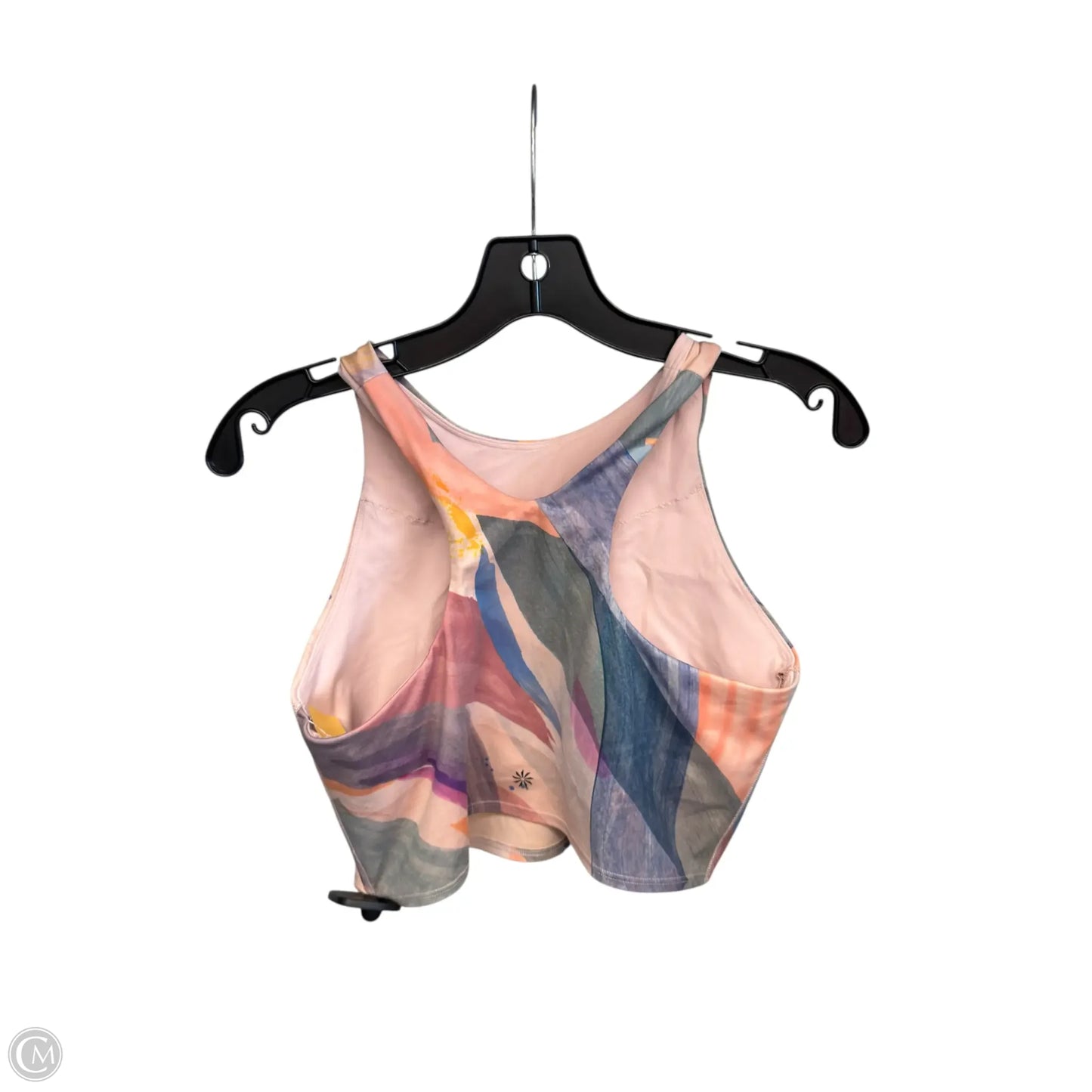 Athletic Bra By Athleta In Blue & Pink, Size: M