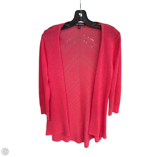 Cardigan By Cache In Coral, Size: M
