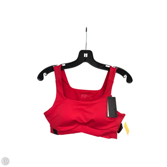 Athletic Bra By UNRL In Red, Size: M
