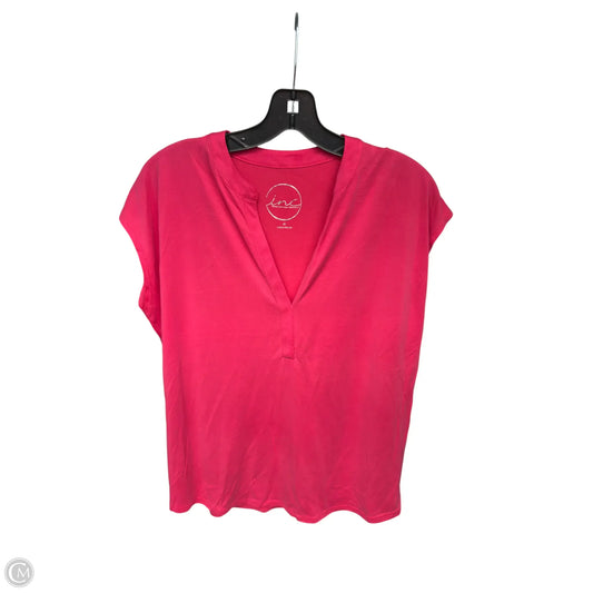 Top Sleeveless By Inc In Pink, Size: M