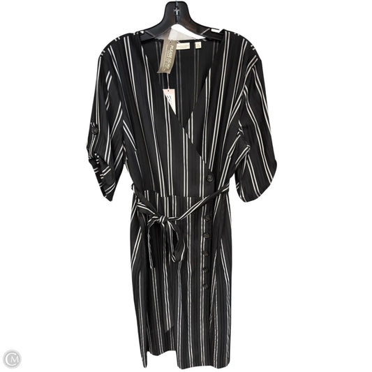 Dress Casual Maxi By Eva Mendes In Black & White, Size: Xl