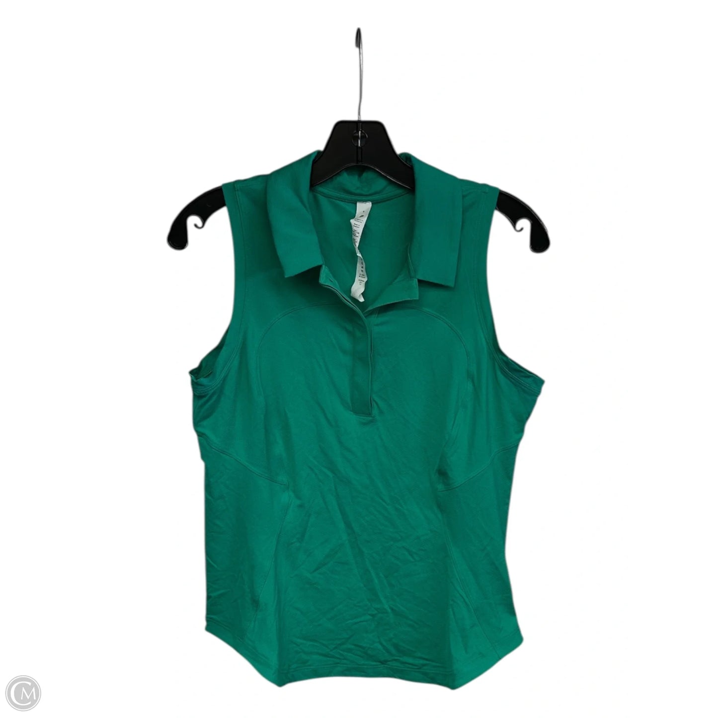 Athletic Tank Top By Lululemon In Green, Size: 8