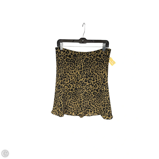 Skirt Mini & Short By Express In Animal Print, Size: S