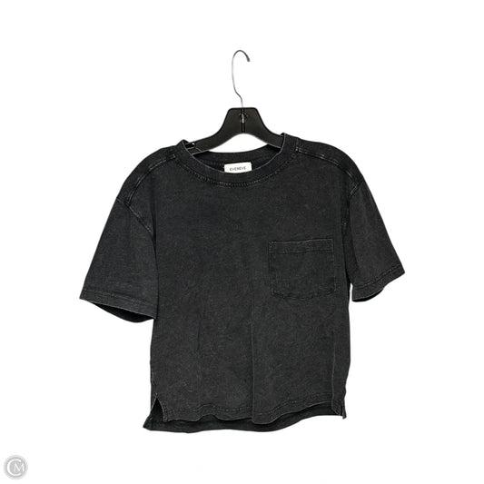 Top Short Sleeve By Evereve In Black, Size: Xs