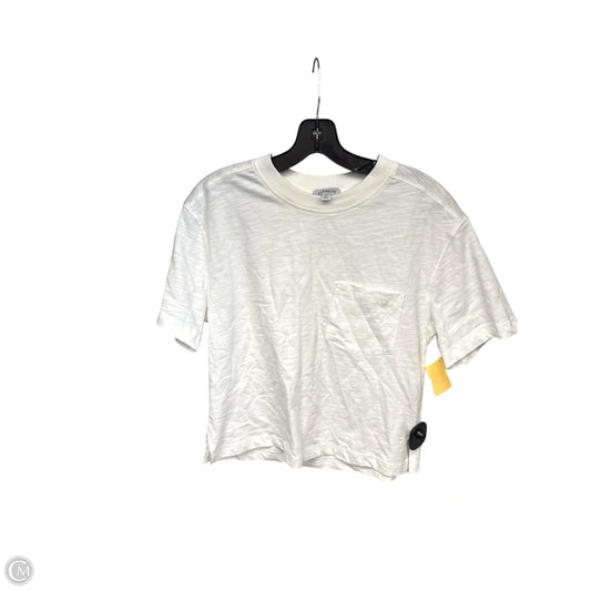 Top Short Sleeve By Evereve In White, Size: Xs
