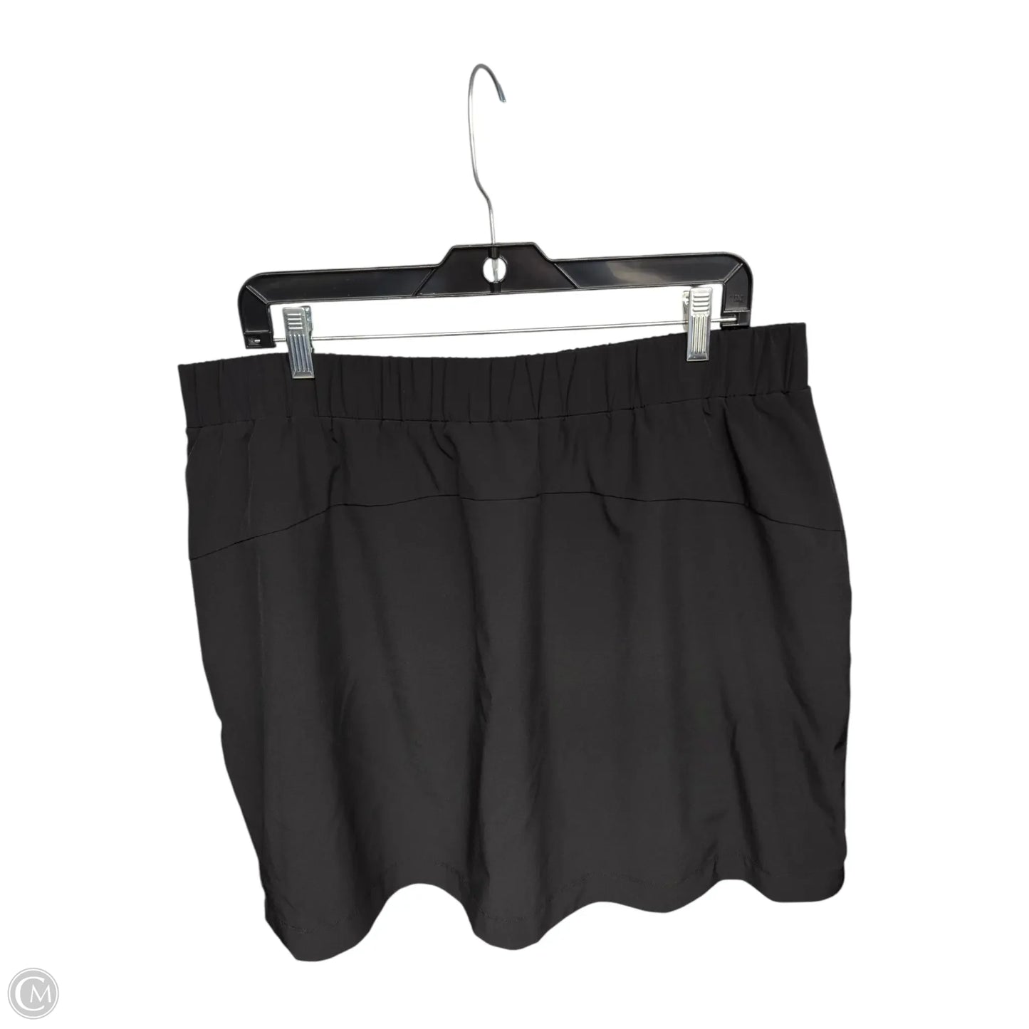 Athletic Skort By Lou And Grey In Black, Size: Xl