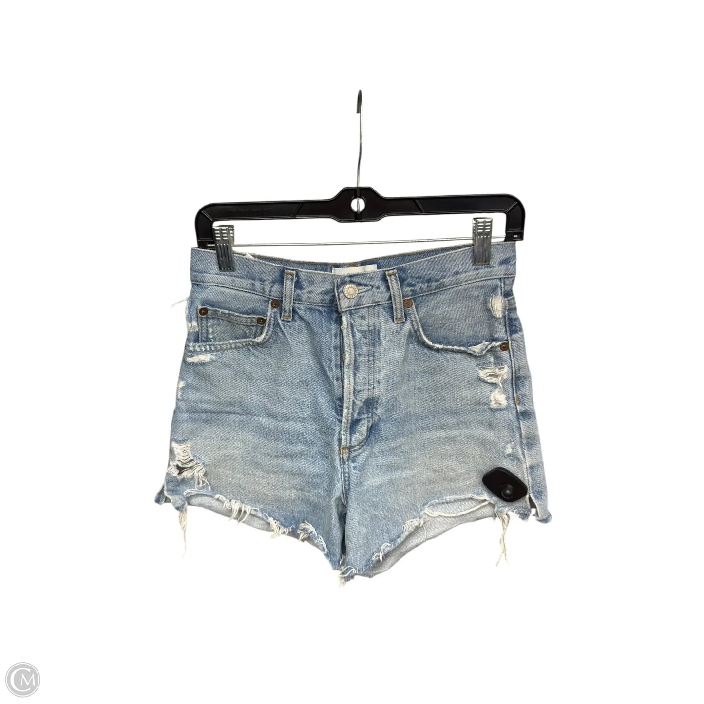 Shorts By Agolde In Blue Denim, Size: 2