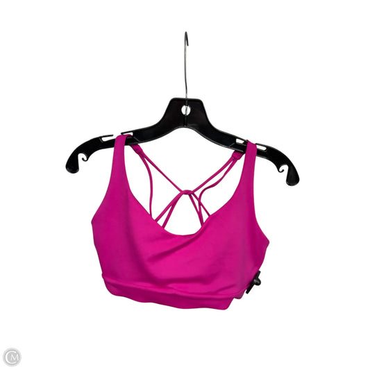 Athletic Bra By Athleta In Pink, Size: S