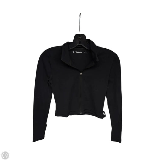 Athletic Jacket By Tna In Black, Size: S
