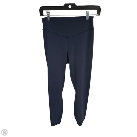 Athletic Leggings By Lululemon In Blue, Size: 6