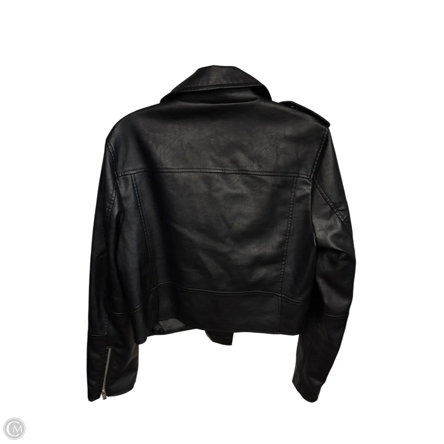 Jacket Moto By 7 For All Mankind In Black, Size: L