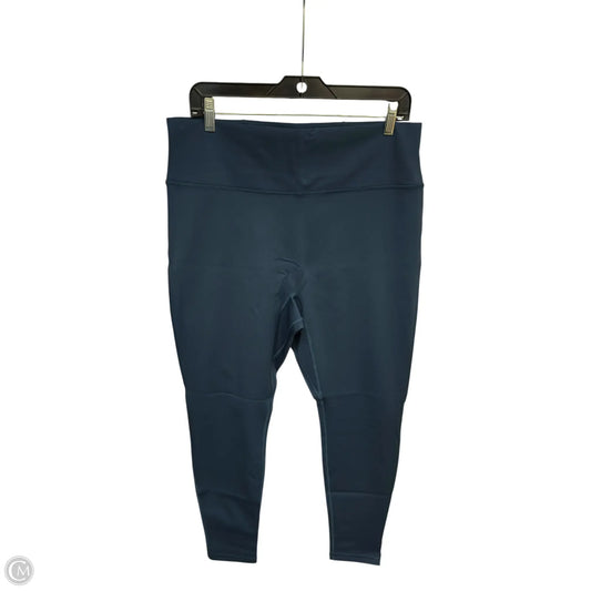 Athletic Leggings By Fabletics In Blue, Size: 2x