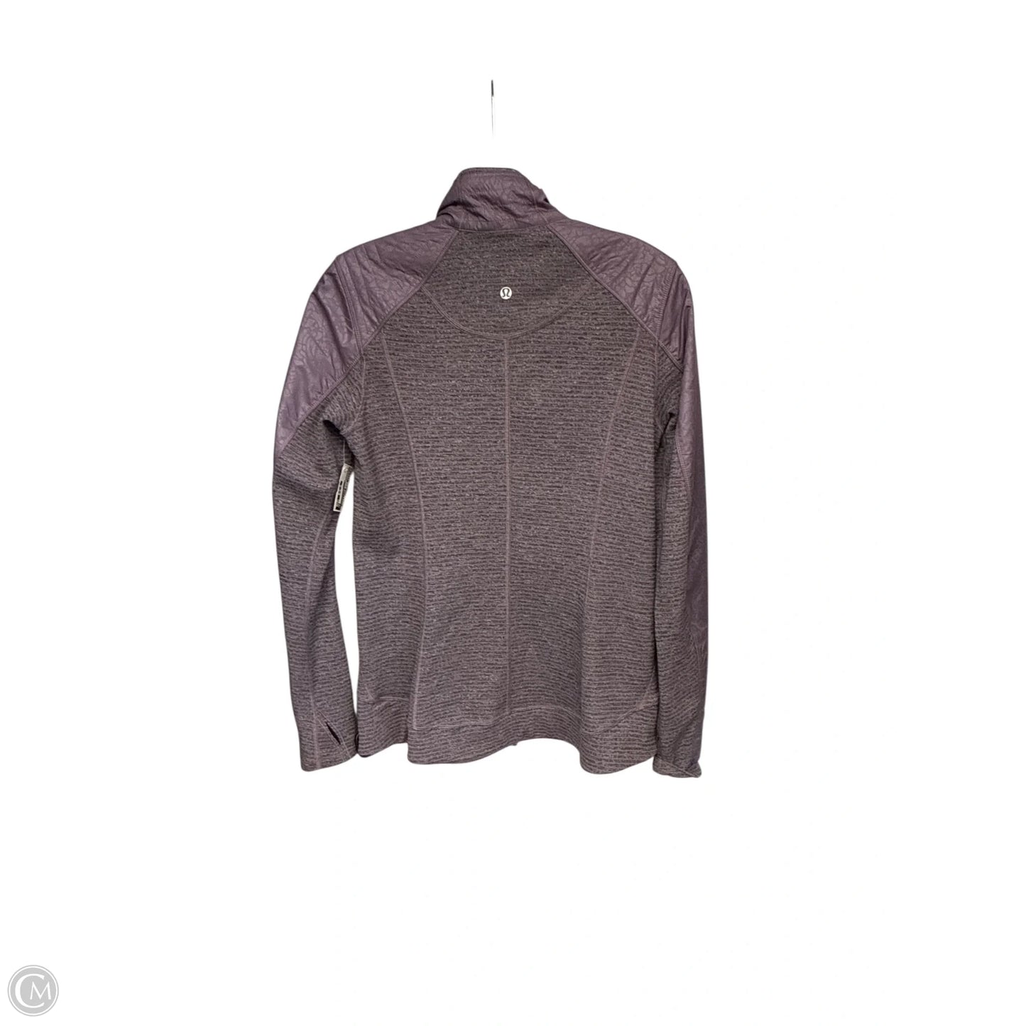 Athletic Jacket By Lululemon In Purple, Size: 6