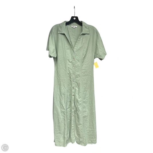 Dress Casual Maxi By Madewell In Green, Size: 6