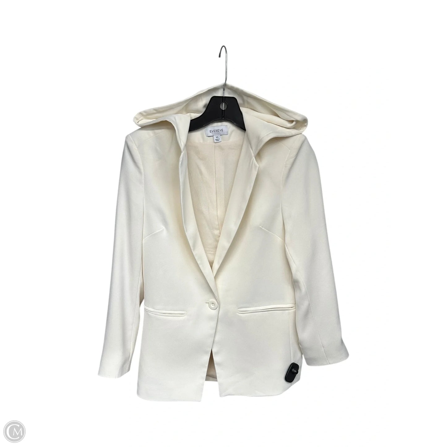 Blazer By Evereve In Cream, Size: Xs