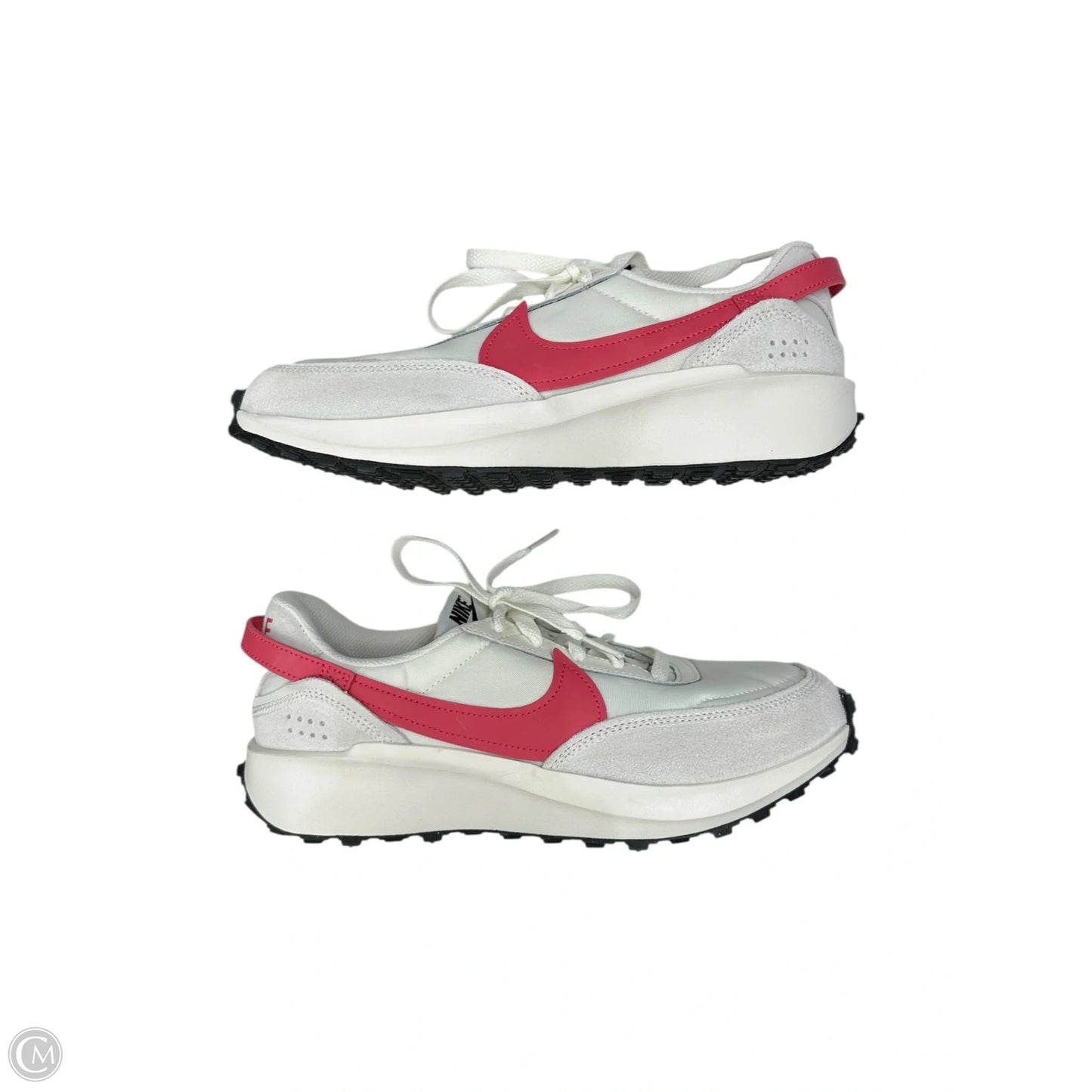 Shoes Athletic By Nike Apparel In Pink & White, Size: 9.5