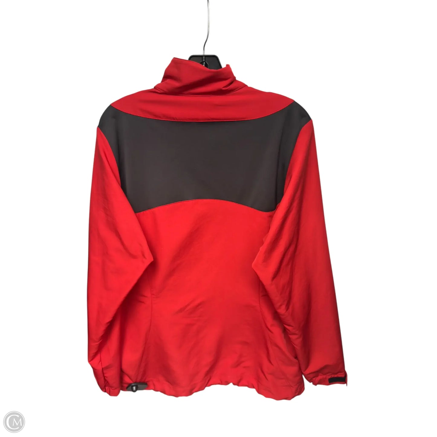 Athletic Jacket By Nike Apparel In Red, Size: L