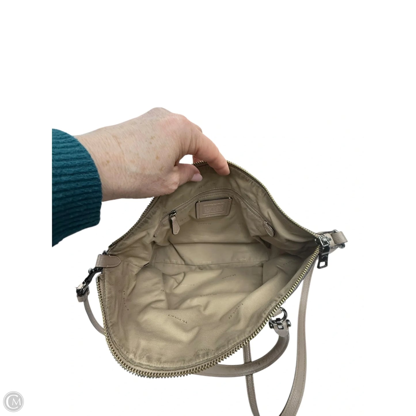 Handbag Designer By Coach, Size: Medium