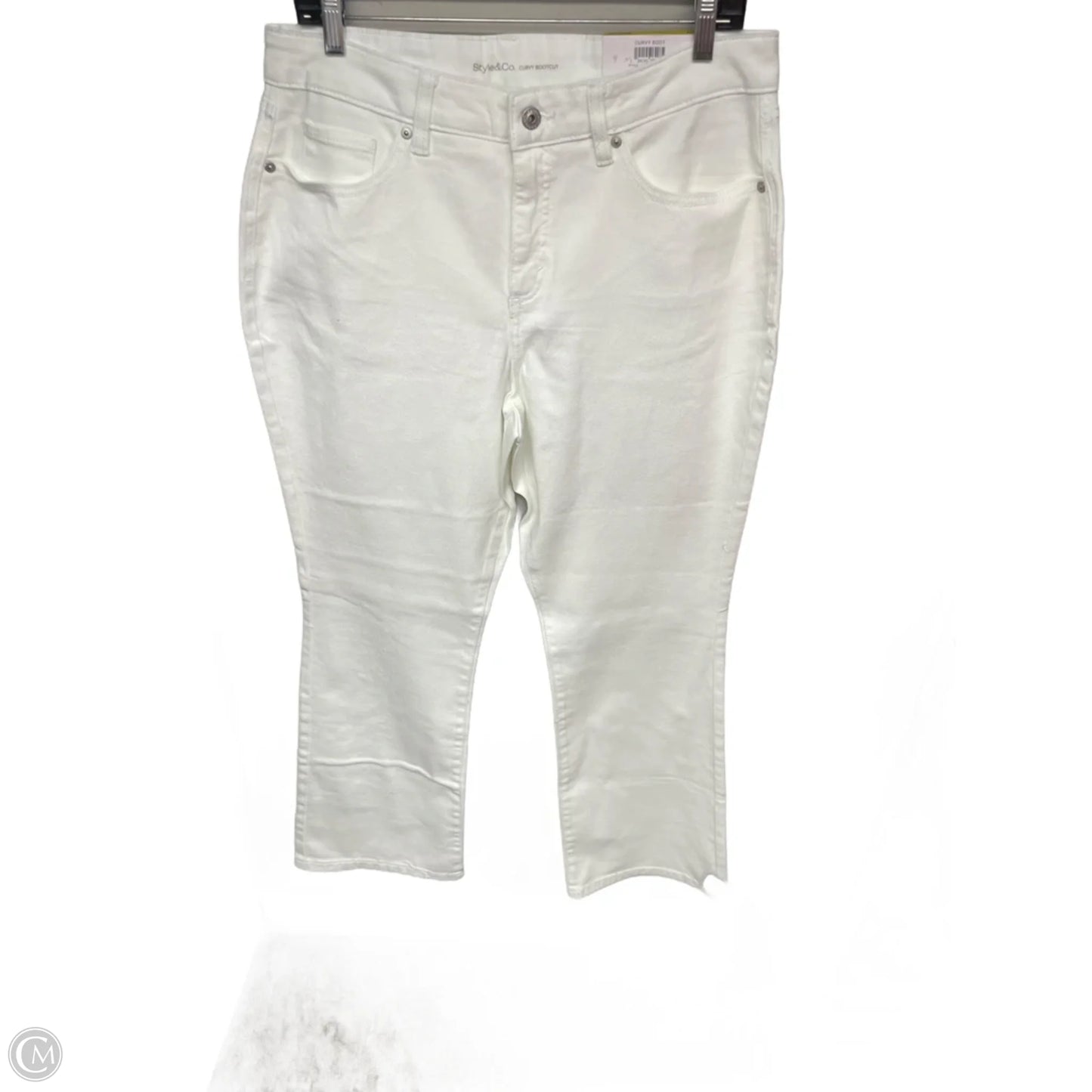 Jeans Boot Cut By Style And Company In White, Size: 14