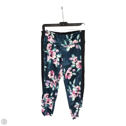 Athletic Leggings By Ideology In Navy, Size: L