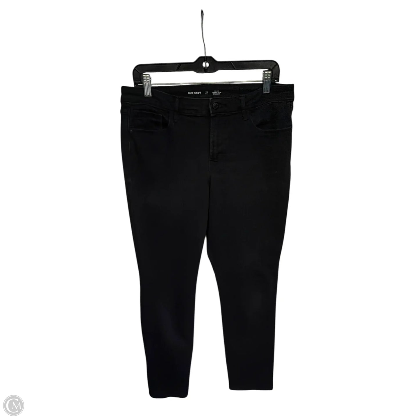 Jeans Straight By Old Navy In Black, Size: 12l