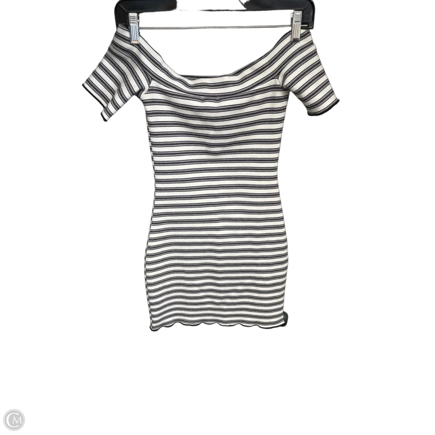 Dress Casual Short By Zara In Black & White, Size: S