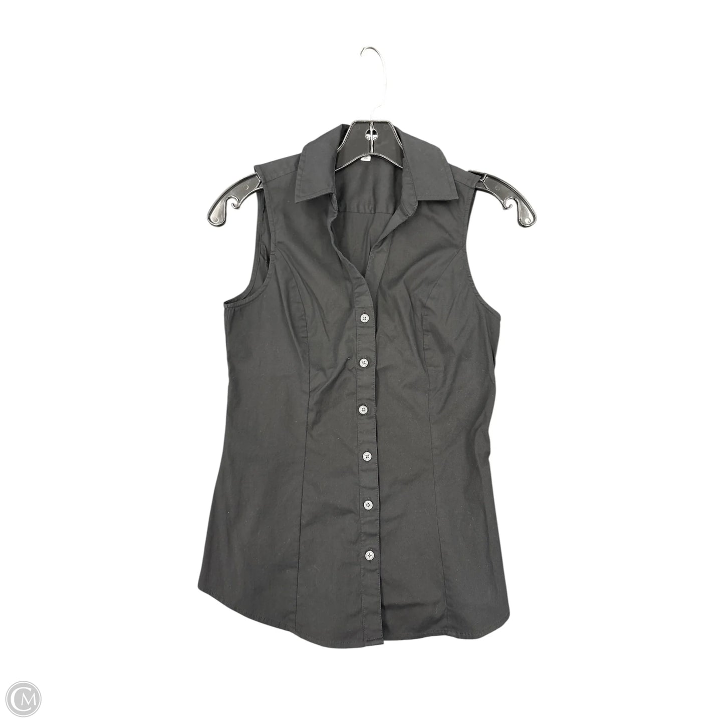 Top Sleeveless By Express In Black, Size: Xxs