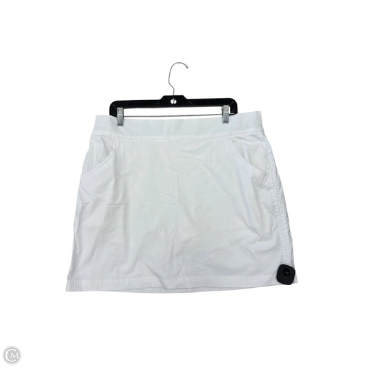 Athletic Skort By Columbia In White, Size: Xl