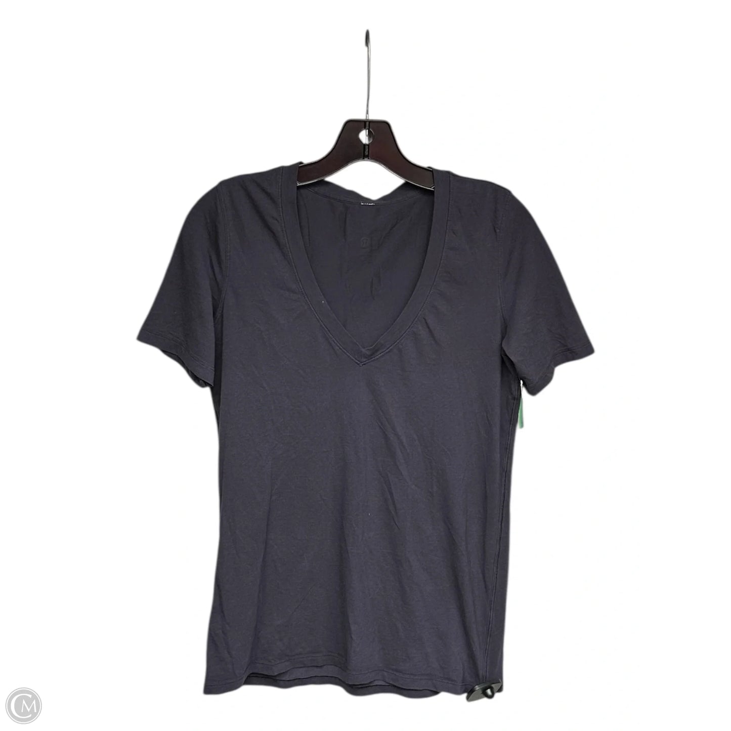 Athletic Top Short Sleeve By Lululemon In Purple, Size: S